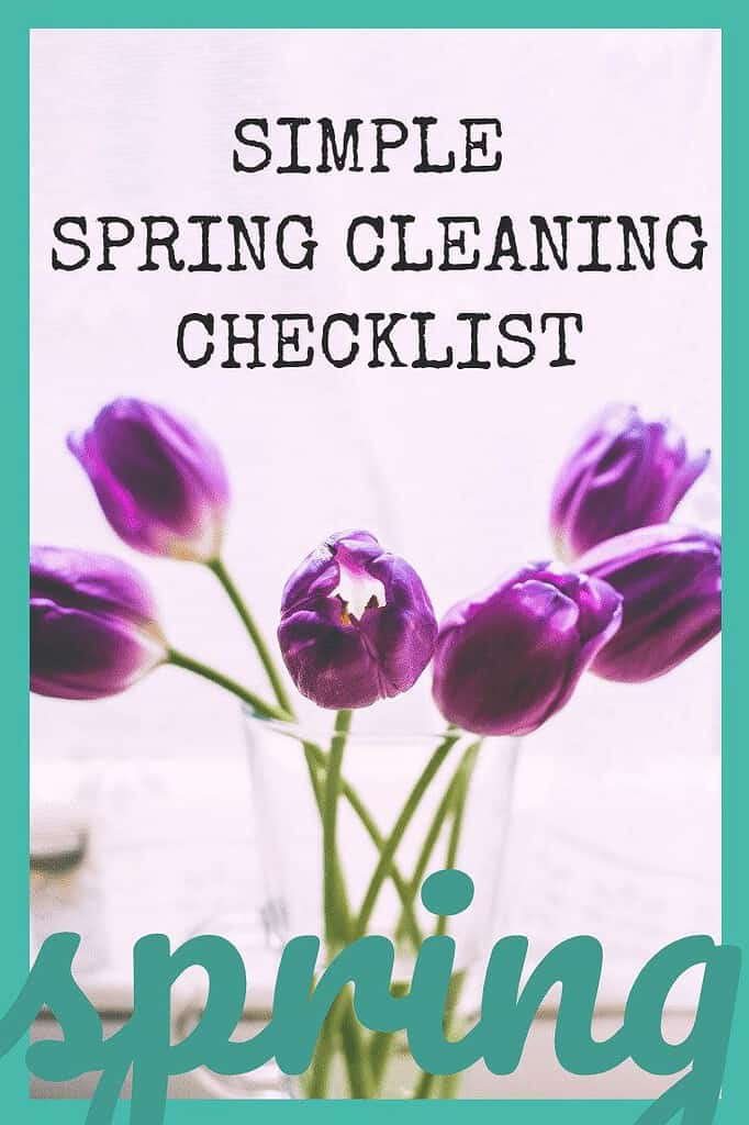Simple & Soulful Spring Cleaning Checklist // Printable Planner