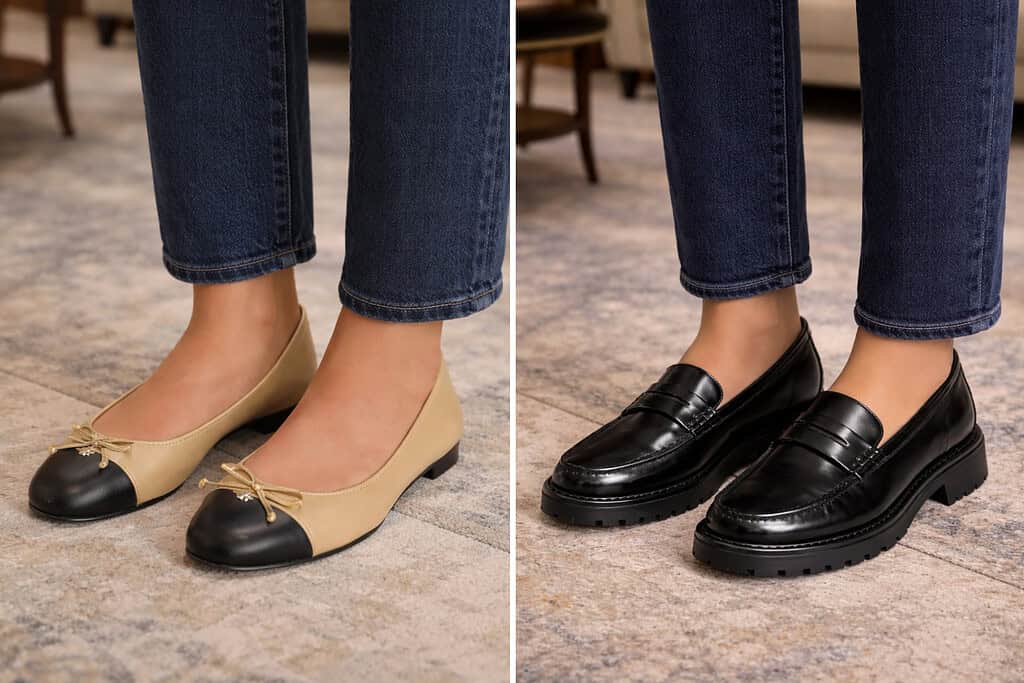 Loafers or Ballet Flats
