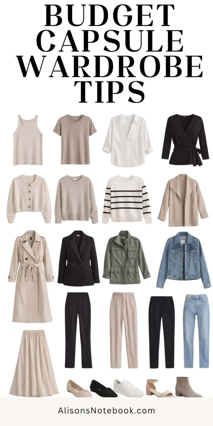 Capsule Wardrobe On A Budget (Simplify Your Style And Save Money)