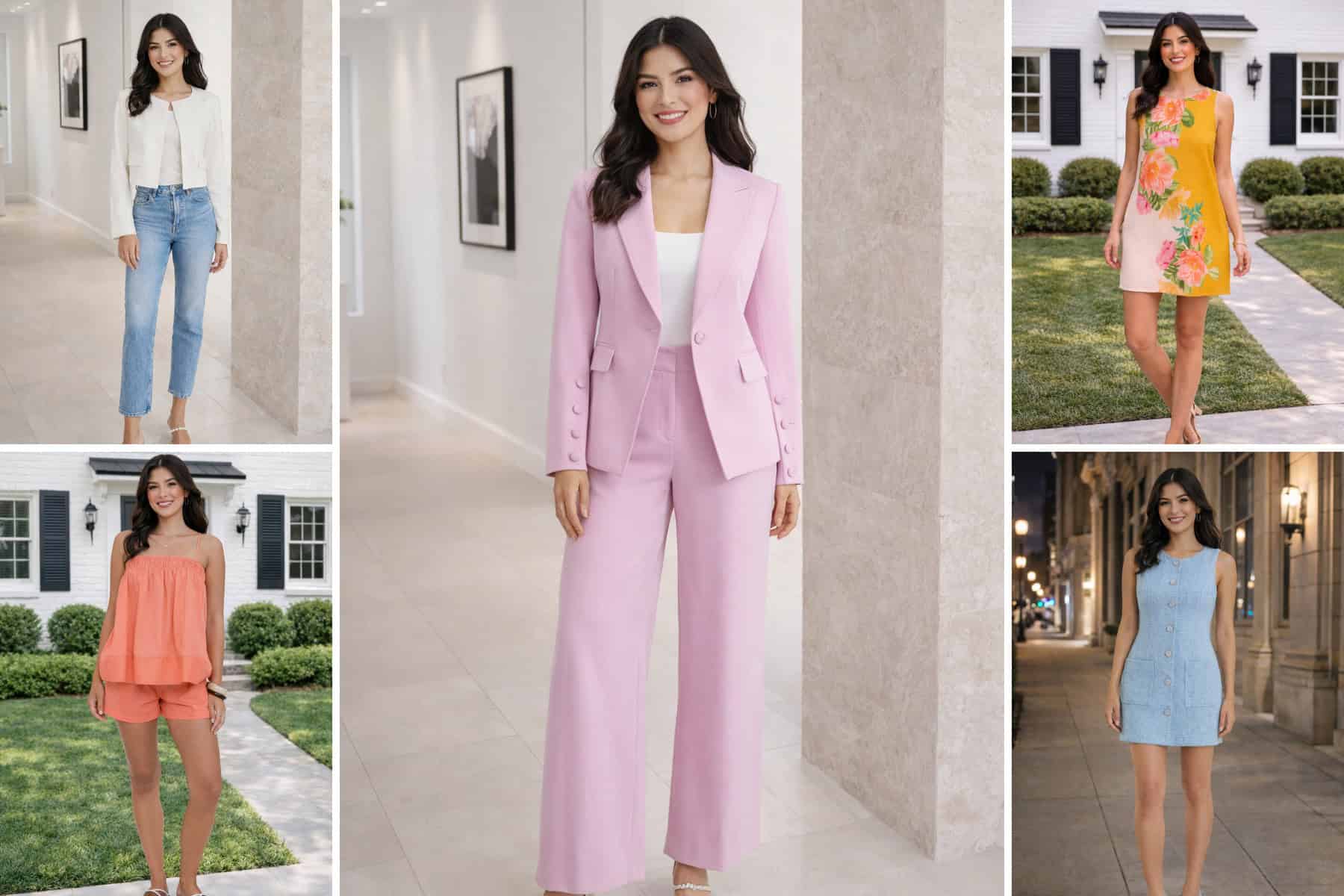 How to Build a Versatile Wardrobe // 34 Outfits From 10 Items