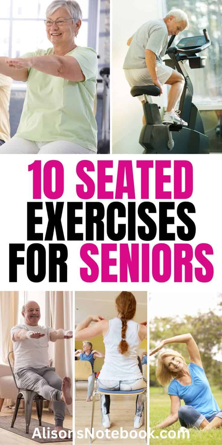 10 Best Seated Exercises For Seniors (Stay Active And Fit) - Alison's ...