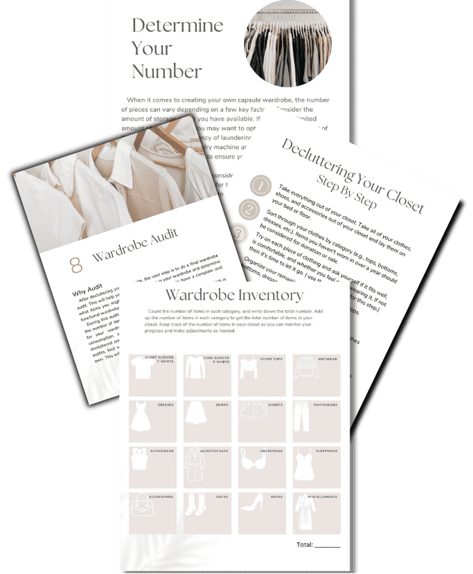 Wardrobe Declutter and Audit