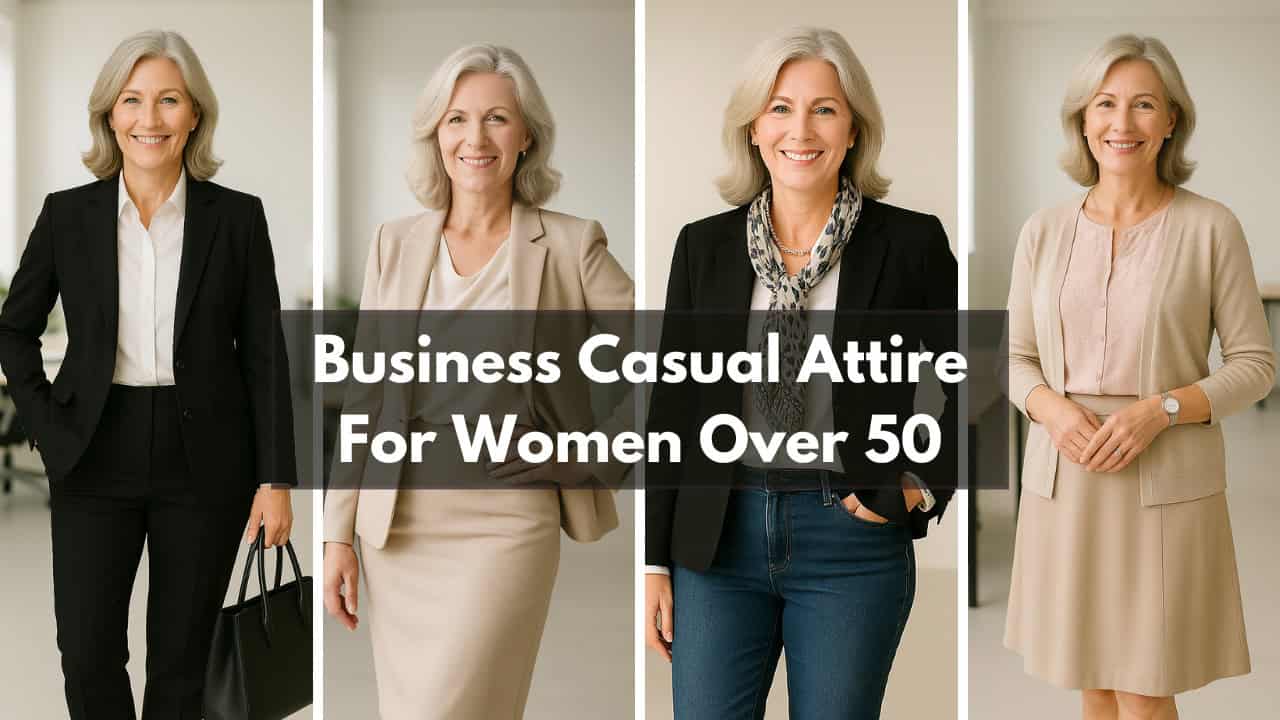 Business Casual Attire For Women Over 50 (A Guide To Dressing For