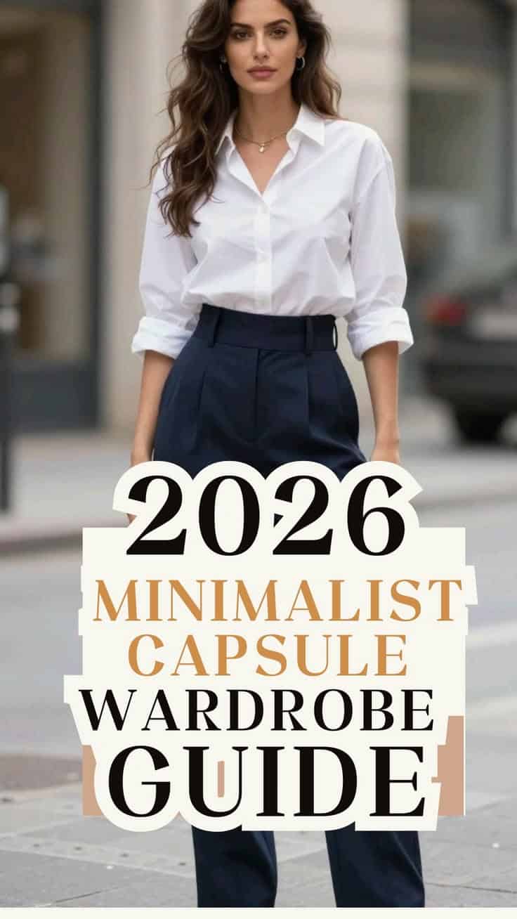 2026 Minimalist Capsule Wardrobe (Simplify Your Style with Less)