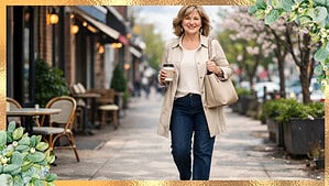 women holding coffee