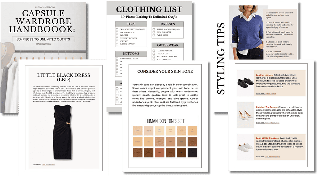 Capsule Wardrobe Handbook product stack