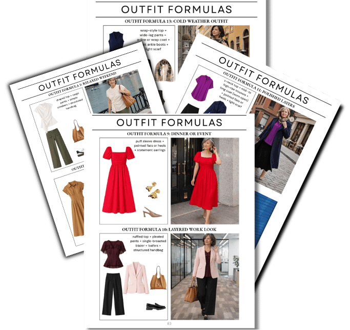 14 complete outfits per shape