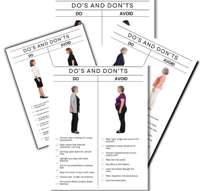 Do's and don'ts for your shape