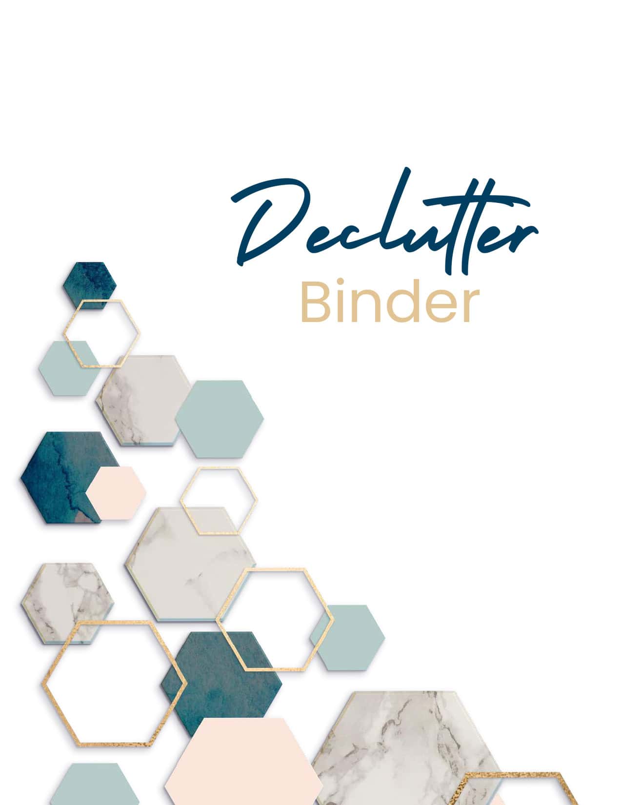 The Declutter Binder cover