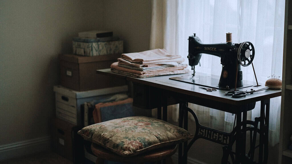 Quiet empty room in a house after the kids moved out symbolizing the loneliness behind keeping clutter