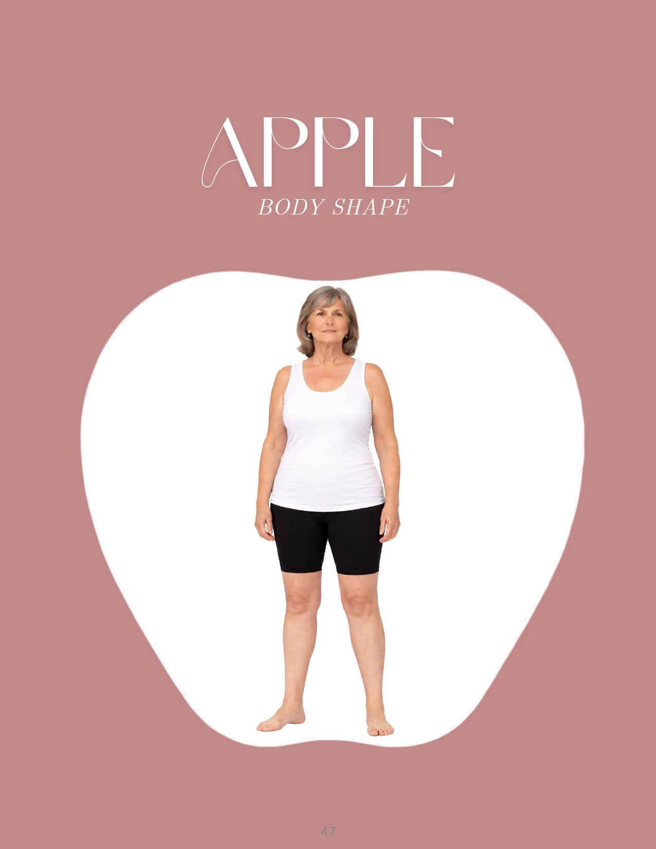 Apple body shape section