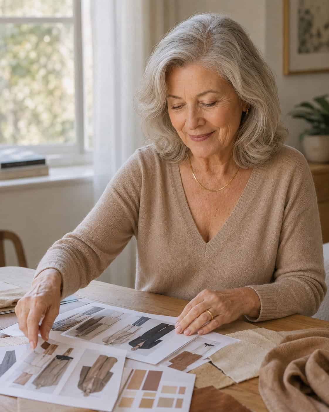 Alison planning outfit formulas